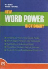 Image of New word power Dictionary
