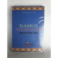 Image of Kamus Istilah Sastra ( Glossary of literacy Terms )